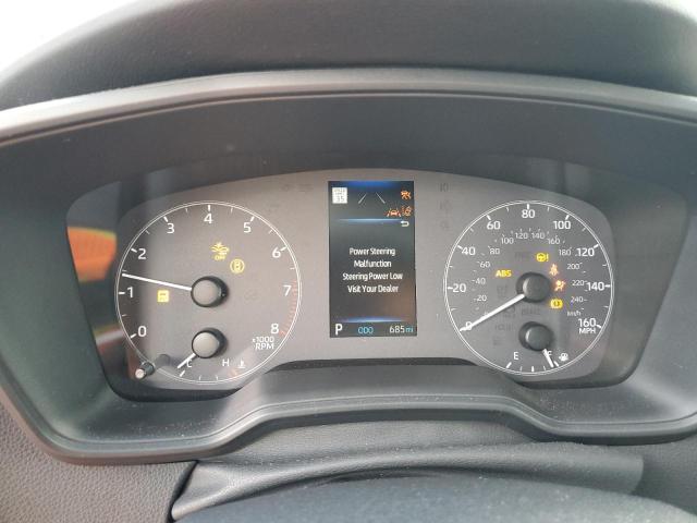 5YFB4MDE5SP245251 - 2025 TOYOTA COROLLA LE BLUE photo 9