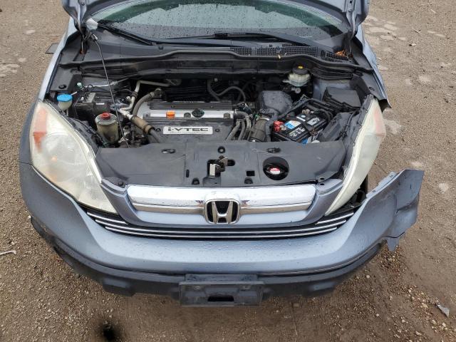 3CZRE48539G700274 - 2009 HONDA CR-V EX BLUE photo 11