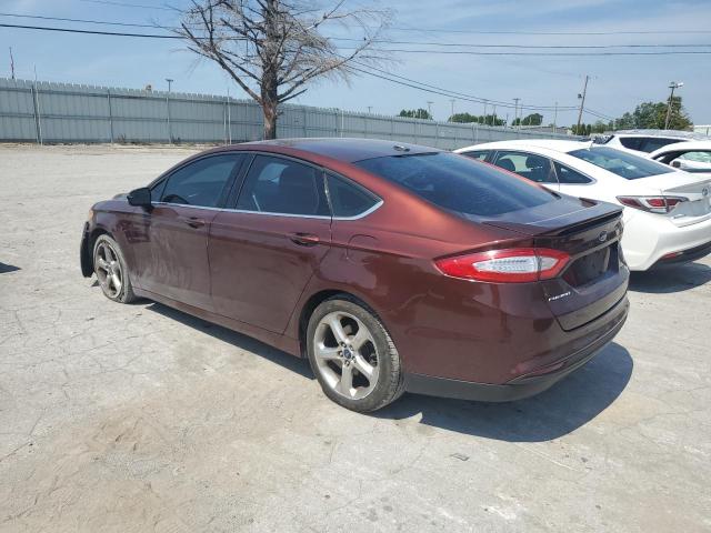 3FA6P0H72GR257037 - 2016 FORD FUSION SE BROWN photo 2