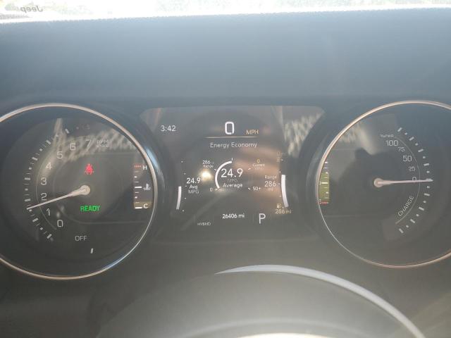 1C4JJXP63NW280702 - 2022 JEEP WRANGLER U SAHARA 4XE WHITE photo 9