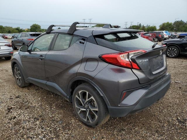 JTNKHMBXXK1046186 - 2019 TOYOTA C-HR XLE GRAY photo 2