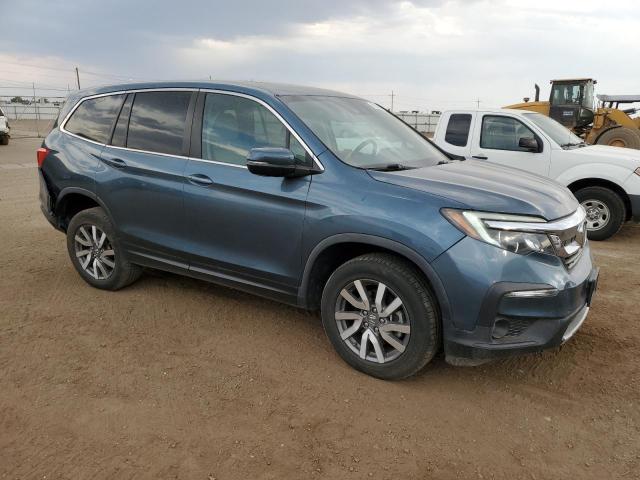 5FNYF6H53KB047922 - 2019 HONDA PILOT EXL ლურჯი ფოტო 4
