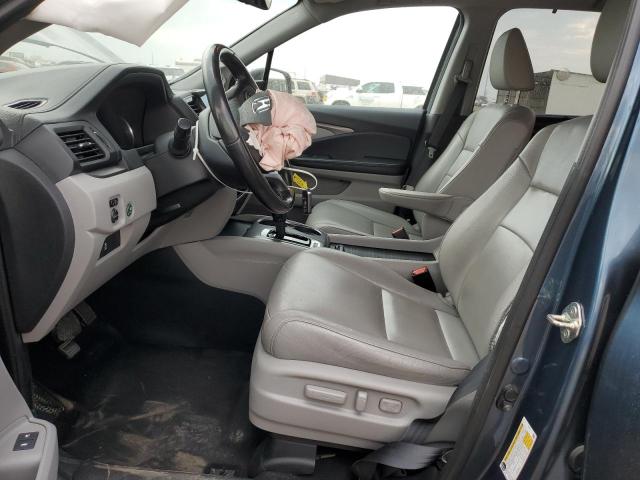 5FNYF6H53KB047922 - 2019 HONDA PILOT EXL ლურჯი ფოტო 7