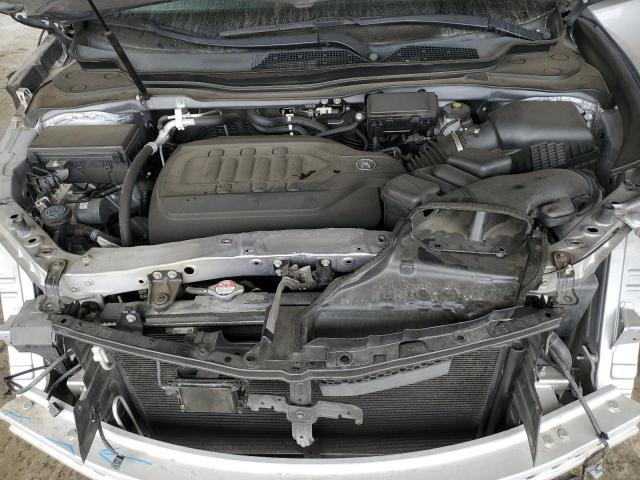 5FRYD3H40GB012899 - 2016 ACURA MDX TECHNOLOGY SILVER photo 12