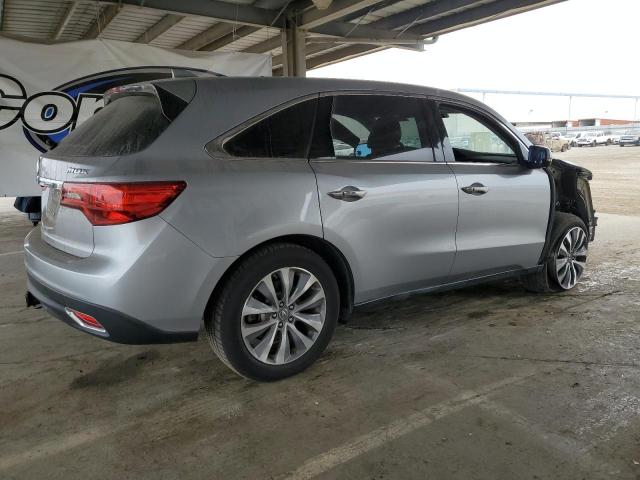 5FRYD3H40GB012899 - 2016 ACURA MDX TECHNOLOGY SILVER photo 3