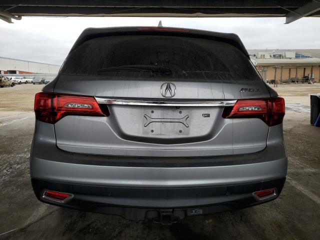 5FRYD3H40GB012899 - 2016 ACURA MDX TECHNOLOGY SILVER photo 6