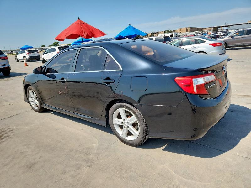 4T1BF1FKXCU093009 - 2012 TOYOTA CAMRY BASE BLACK photo 2