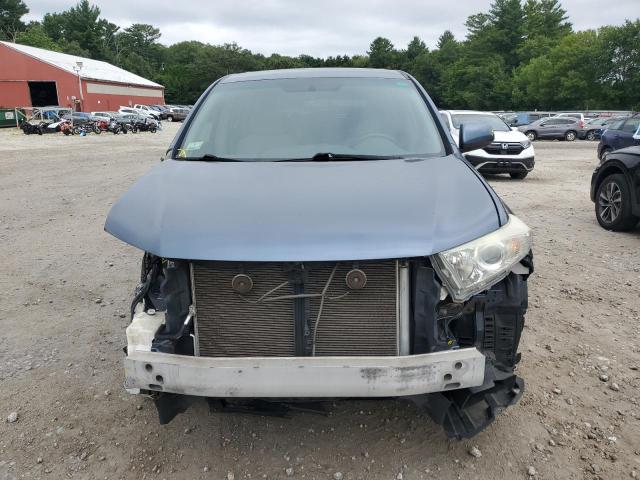 5TDBK3EH3DS216267 - 2013 TOYOTA HIGHLANDER BASE أزرق صورة 5