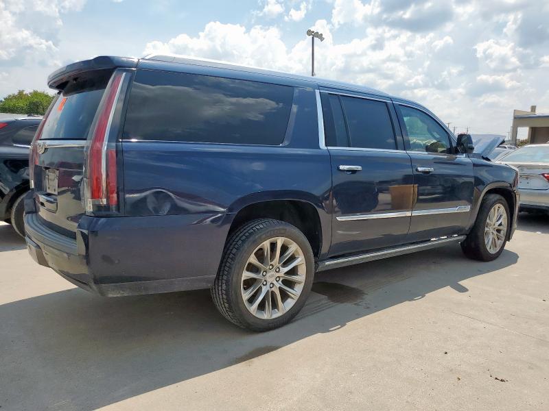 1GYS3KKJXJR177311 - 2018 CADILLAC ESCALADE ESV PLATINUM Синій фото 3