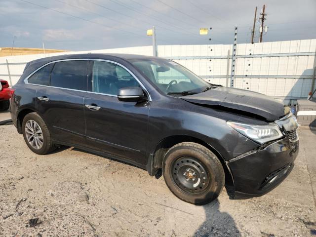 5FRYD4H62EB041681 - 2014 ACURA MDX TECHNOLOGY გრაფიტი ფოტო 4