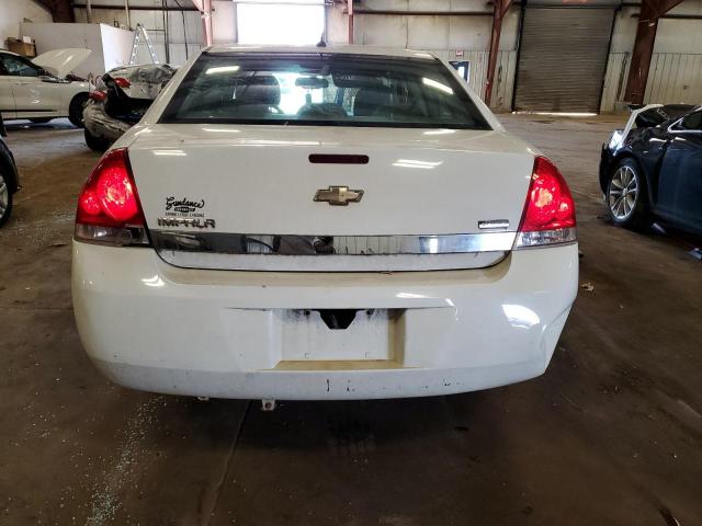2G1WA5EK1A1205095 - 2010 CHEVROLET IMPALA LS WHITE photo 6