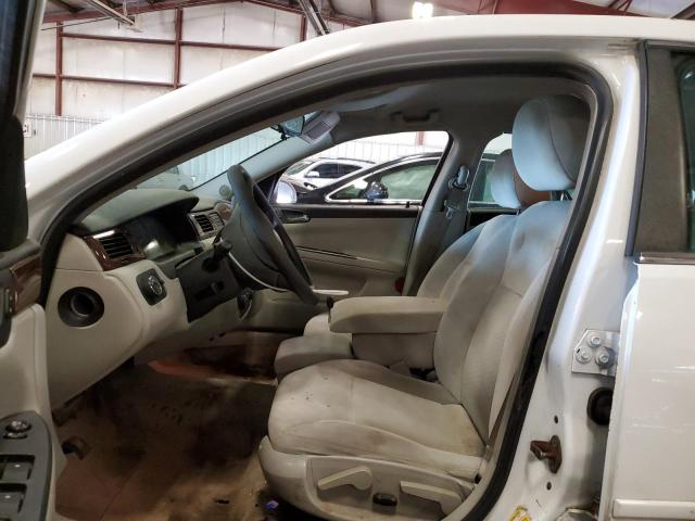 2G1WA5EK1A1205095 - 2010 CHEVROLET IMPALA LS WHITE photo 7
