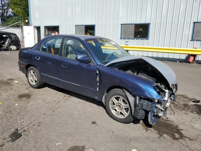 KLAJB52Z31K647237 - 2001 DAEWOO NUBIRA CDX 蓝色 照片 4