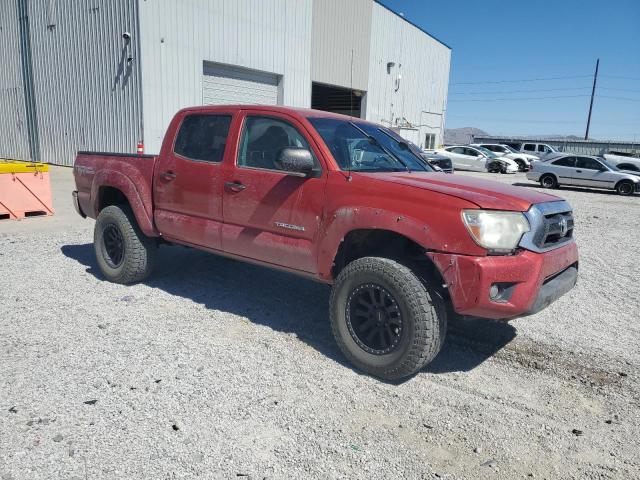 3TMLU4EN2FM192217 - 2015 TOYOTA TACOMA DOUBLE CAB RED photo 4