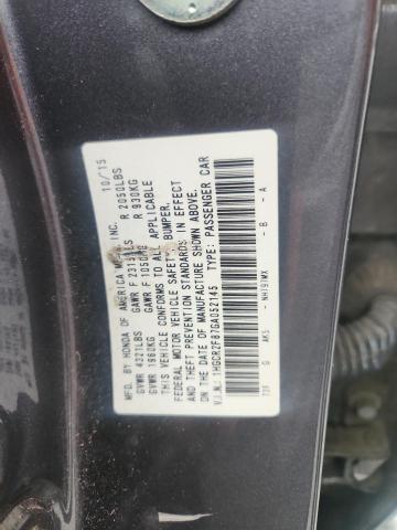 1HGCR2F87GA052145 - 2016 HONDA ACCORD EXL GRAY photo 13