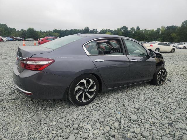 1HGCR2F87GA052145 - 2016 HONDA ACCORD EXL GRAY photo 3
