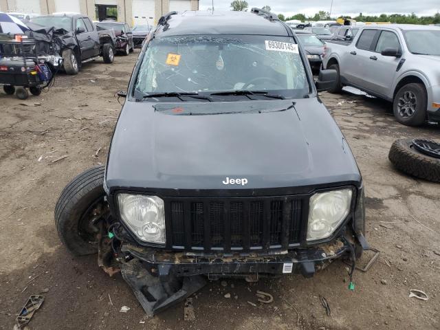 1C4PJMAK3CW203629 - 2012 JEEP LIBERTY SPORT BLACK photo 5