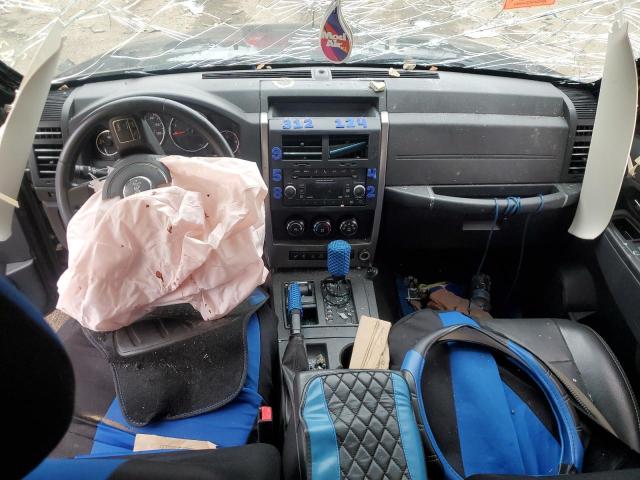 1C4PJMAK3CW203629 - 2012 JEEP LIBERTY SPORT BLACK photo 8