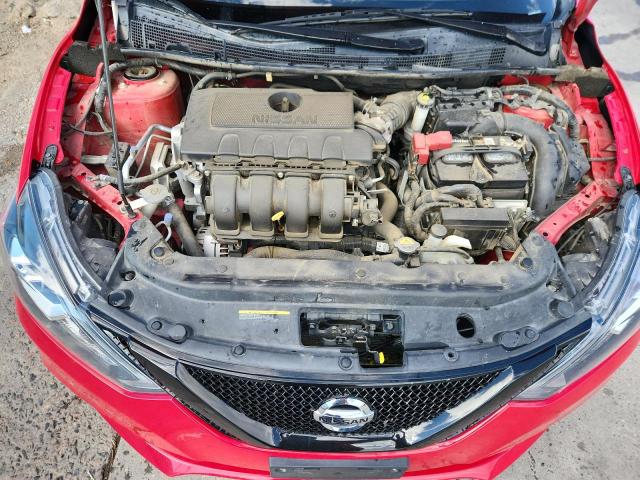 3N1AB7AP5KY422697 - 2019 NISSAN SENTRA S RED photo 11