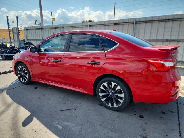 3N1AB7AP5KY422697 - 2019 NISSAN SENTRA S RED photo 2