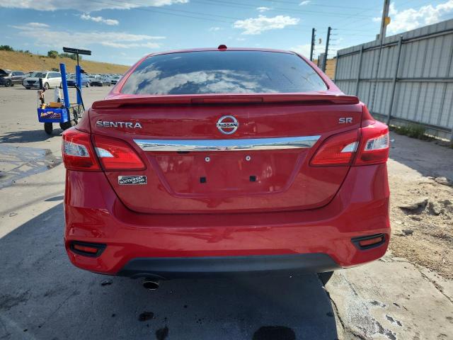 3N1AB7AP5KY422697 - 2019 NISSAN SENTRA S RED photo 6