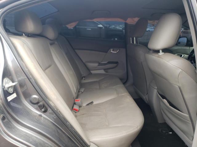 19XFB2F95CE304992 - 2012 HONDA CIVIC EXL ნაცრისფერი ფოტო 10