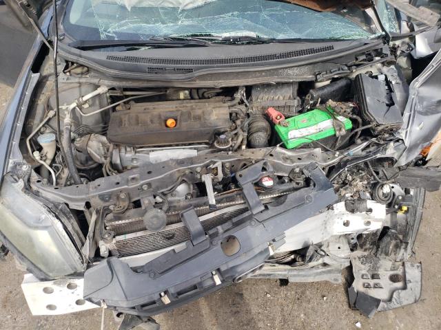 19XFB2F95CE304992 - 2012 HONDA CIVIC EXL ნაცრისფერი ფოტო 11