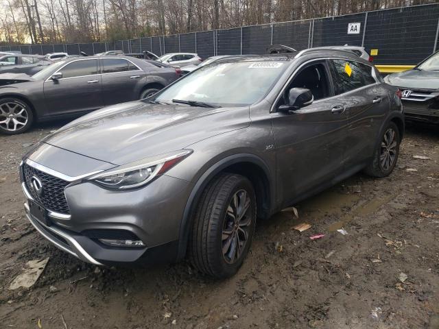 SJKCH5CR3HA017567 - 2017 INFINITI QX30 BASE GRAY photo 1