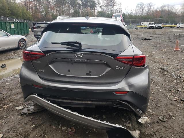 SJKCH5CR3HA017567 - 2017 INFINITI QX30 BASE GRAY photo 6