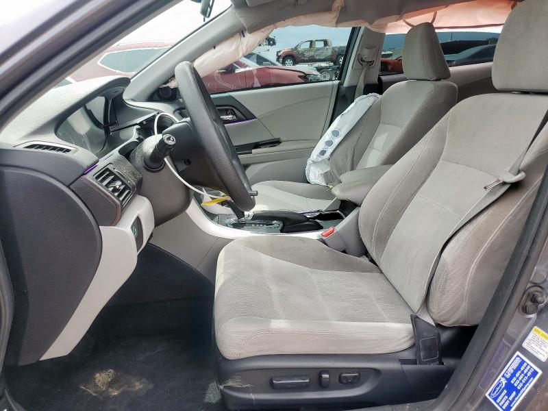 1HGCR2F71DA028183 - 2013 HONDA ACCORD EX GRAY photo 7