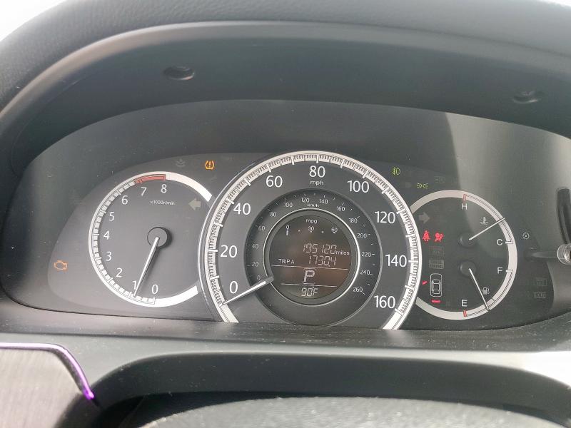 1HGCR2F71DA028183 - 2013 HONDA ACCORD EX GRAY photo 9