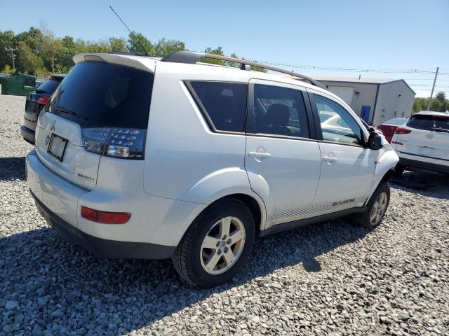 JA4LT21W18Z006670 - 2008 MITSUBISHI OUTLANDER ES WHITE photo 3