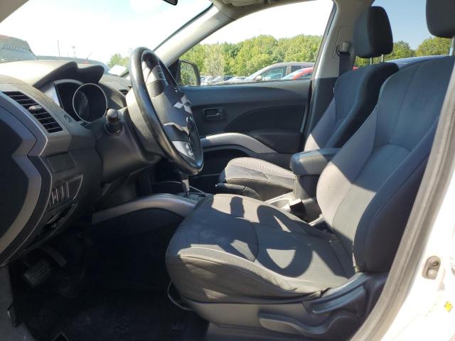 JA4LT21W18Z006670 - 2008 MITSUBISHI OUTLANDER ES WHITE photo 7