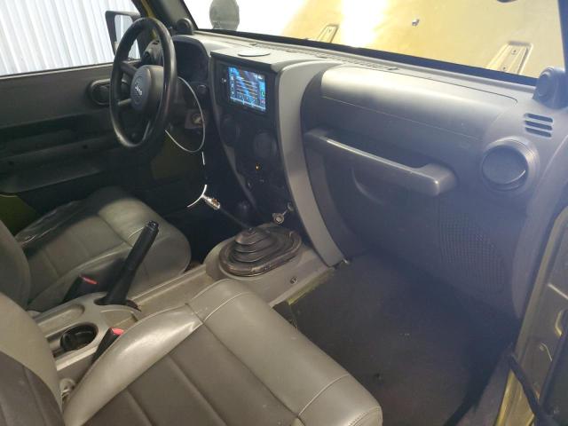 1J4FA24138L627219 - 2008 JEEP WRANGLER X GREEN photo 8
