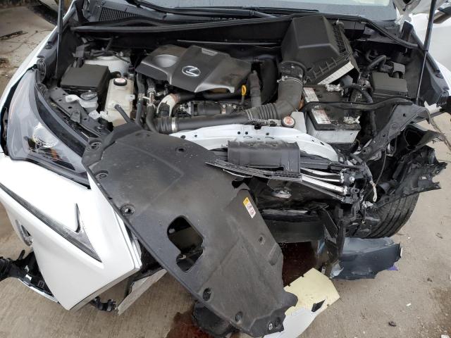 JTJDARBZ5M5028526 - 2021 LEXUS NX 300 BASE Biały zdjęcie 12