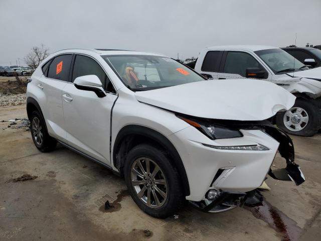 JTJDARBZ5M5028526 - 2021 LEXUS NX 300 BASE Biały zdjęcie 4