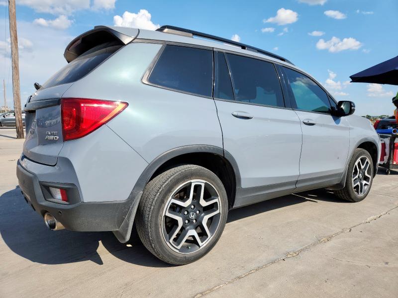 5FNYF8H05NB025666 - 2022 HONDA PASSPORT ELITE ლურჯი ფოტო 3