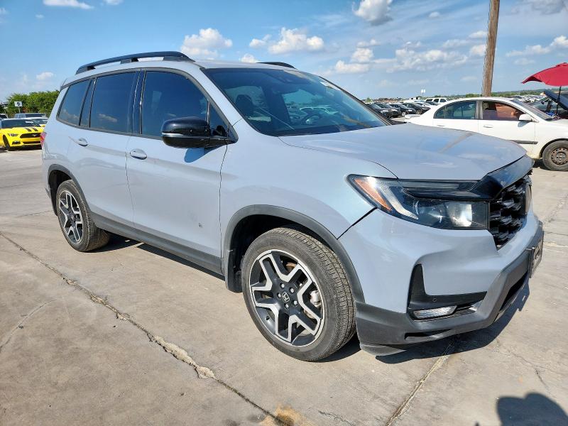 5FNYF8H05NB025666 - 2022 HONDA PASSPORT ELITE ლურჯი ფოტო 4