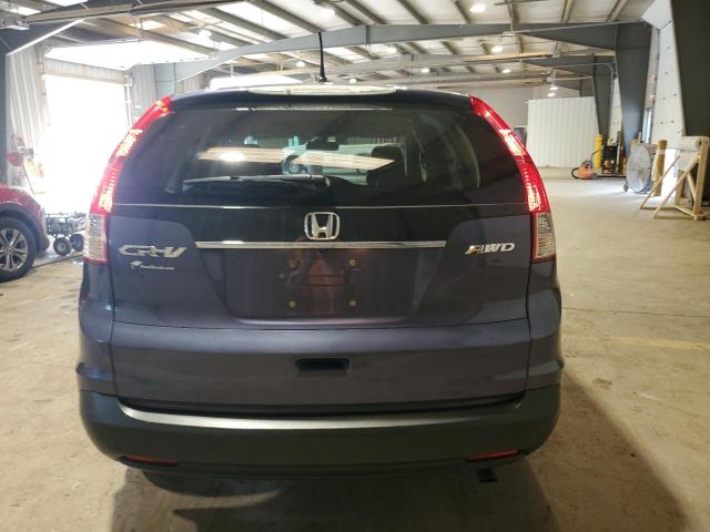 5J6RM4H59CL066577 - 2012 HONDA CR-V EX BLUE photo 6