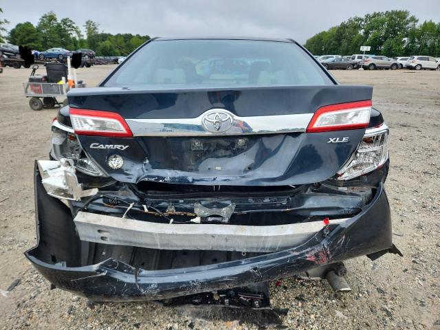 4T4BF1FK7DR335276 - 2013 TOYOTA CAMRY L BLUE photo 6