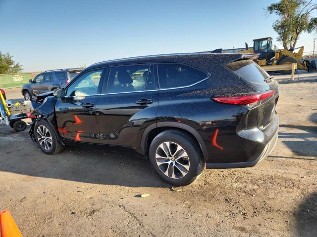 5TDGZRAH9MS516762 - 2021 TOYOTA HIGHLANDER XLE შავი ფოტო 2