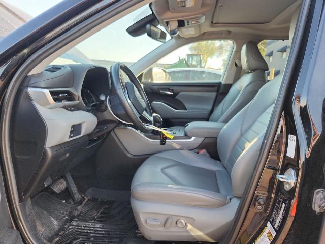 5TDGZRAH9MS516762 - 2021 TOYOTA HIGHLANDER XLE შავი ფოტო 7