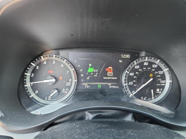 5TDGZRAH9MS516762 - 2021 TOYOTA HIGHLANDER XLE შავი ფოტო 9