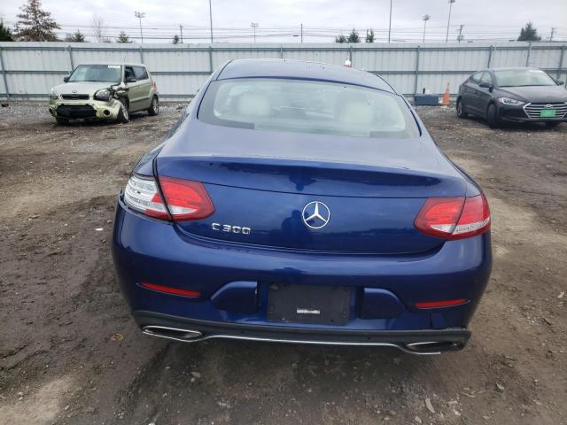 WDDWJ4JB1HF327570 - 2017 MERCEDES-BENZ C 300 BLUE photo 6