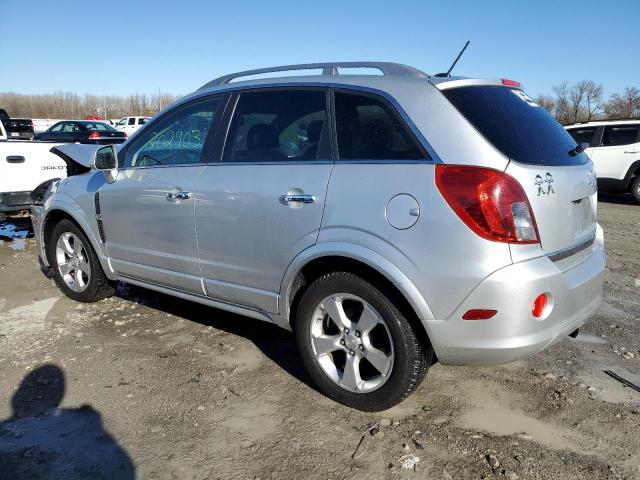 3GNAL4EK4ES510422 - 2014 CHEVROLET CAPTIVA LTZ SILVER photo 2