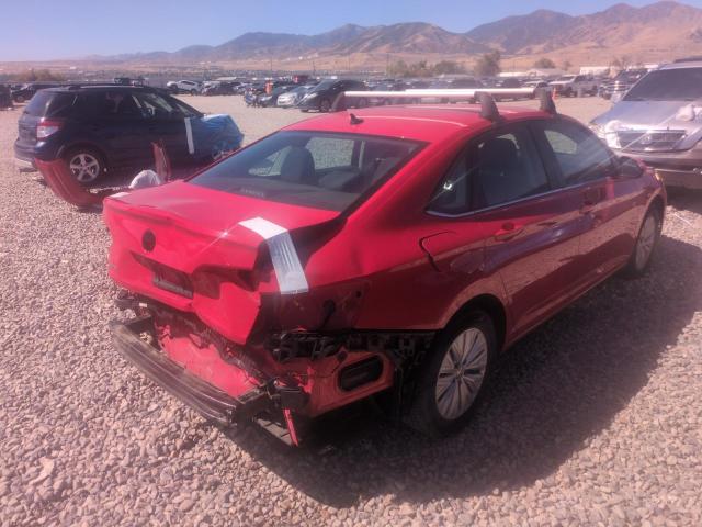 3VWCB7BU3KM174576 - 2019 VOLKSWAGEN JETTA S წითელი ფოტო 3