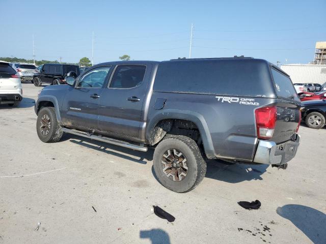 5TFAZ5CN4HX043371 - 2017 TOYOTA TACOMA DOUBLE CAB GRAY photo 2