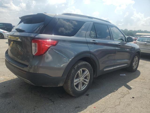 1FMSK7DH9MGA55499 - 2021 FORD EXPLORER XLT ნაცრისფერი ფოტო 3
