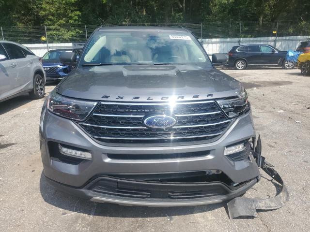 1FMSK7DH9MGA55499 - 2021 FORD EXPLORER XLT ნაცრისფერი ფოტო 5