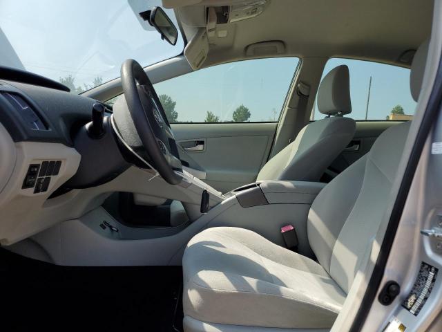 JTDKN3DU1D0338098 - 2013 TOYOTA PRIUS SILVER photo 7